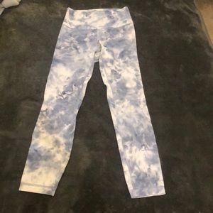 Lululemon align pant, 25”, diamond dye, iced iris peri purple